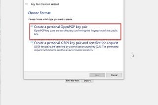 PGP Public Key / Private Key