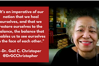 Dr. Gail Christopher: Jettison Racism and the Hierarchy of Human Value