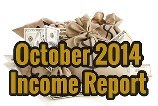 Income Report for October 2014