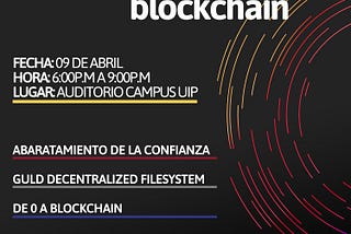 Conferencia de Blockchain