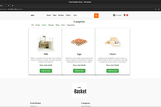 Building an Online Grocery Delivery Web Application with Flask and MySQL