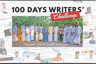 Here’s How We Celebrated Our 100 Days Writing Challenge!