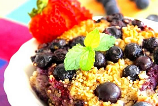 Berry Baked Oatmeal — Breakfast and Brunch