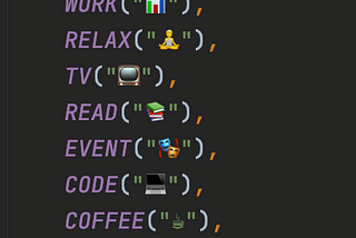 Experimenting with Java enums, emojis, and ComboBox in JavaFX