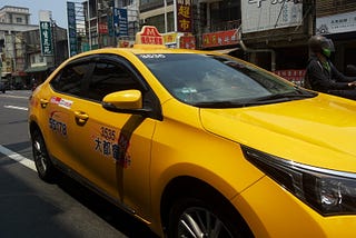 How to pick up a safe taxi in Taiwan?