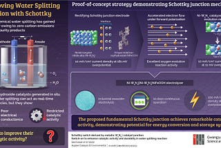 GIST Researchers Improve Water Splitting Reaction for Green Hydrogen Gas Production