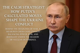 The Calm Strategist: How Putin’s Calculated Moves Shape the Ukraine Conflict