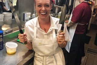 Emily Fedner, line cook.