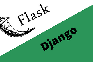 Django Vs Flask. The End.