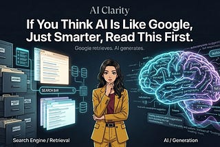If you think AI is like Google, 
just smarter, read this first.