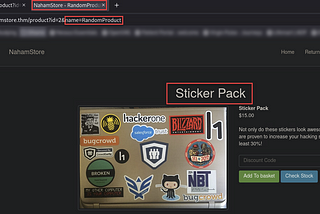 TryHackMe — NahamStore Part 1 | XSS (Tasks 3&4) —  (Medium)