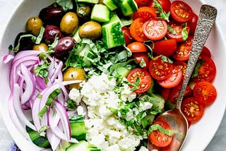 Learn Python Basics while making Greek Salad