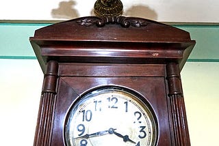 Old-fashioned clock