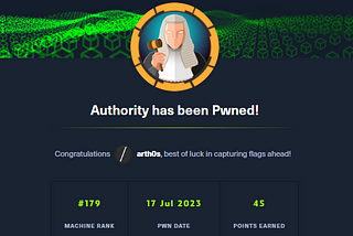 HackTheBox Authority Write-Up