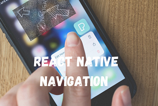 React Native - Navigation