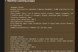 ChatGPT 🦾 Python MACHINE LEARNING Prompts