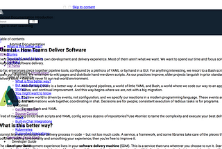 How I broke (and fixed) docs.atomist.com