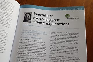 How to be Innovative with Your Services to Exceed Your Clients’ Expectations