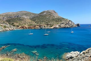 The sweetness of doing nothing in Folegandros
