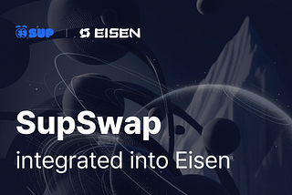 Eisen Partners with SupSwap
