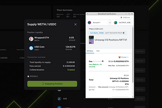 Leveraging and Borrowing Strategies for Uniswap LPs Using YLDR