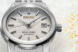 Paying tribute to Japanese traditional culture, SEIKO has launched a limited edition of King Seiko.