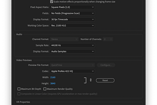 Fix iPhone footage — Exporting from Premiere pro