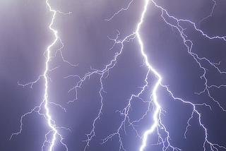 Lightning in South Dakota