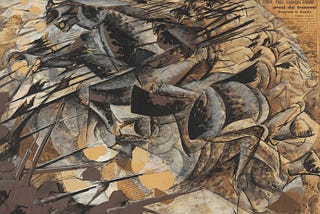 Boccioni Up Close: Carica di lancieri