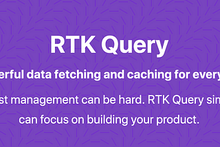 A Review Of Redux Tool Kit Query