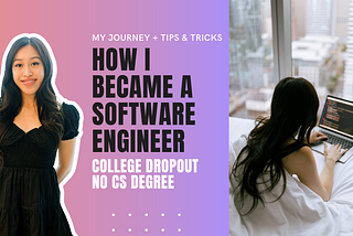 How I Became a Software Engineer Without Experience or College Degree