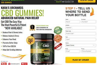 Kara’s Orchards CBD Gummies United Kingdom [UK] — Reviews, Scam & Buy?