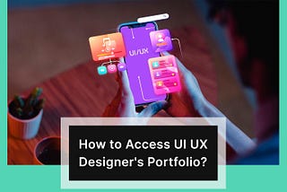 How Do You Assess the Portfolio of a UI UX Designer?