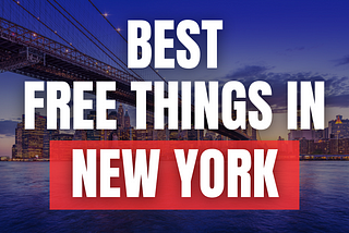 Free Things to do in New York