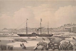 Boston Harbor, 1857