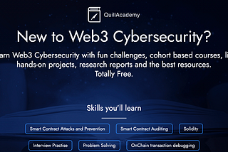 QuillAudits Launches QuilllAcademy to Help Developers Build Secure Smart Contracts