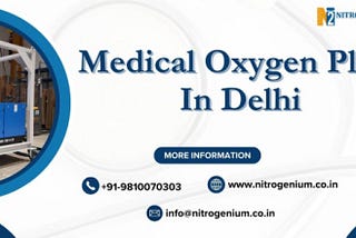 Medical Oxygen Plant In Delhi