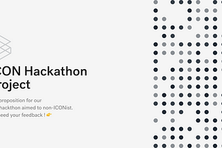 ICON hackathon project : “Introduction to ICON building”