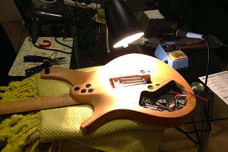 Fixing a faulty switch on a Parker MaxxFly guitar