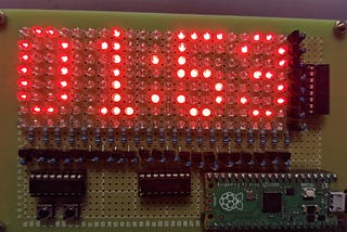 How I made this real time clock with Raspberry Pi Pico