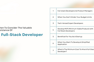 Why Do You Need To Possess The Working Capabilities Of Full-Stack Developers?