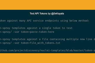 How to test Exposed API Keys using Nuclei