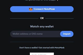 Showing your NFTs in METAMASK Wallet: