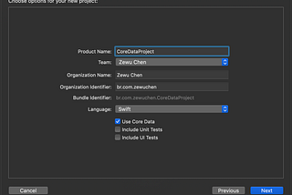 Usando Core Data com JSON local