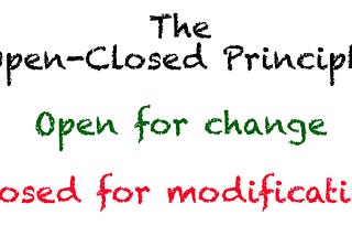 SOLID Prensipleri — Open-Closed Principle