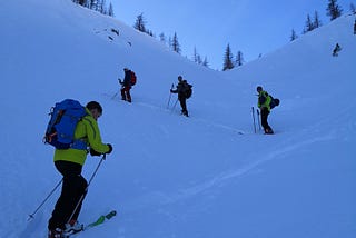 Ski de rando et photo argentique: le parallèle.