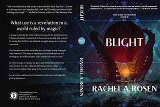 On the thrill of a blurb (or two)