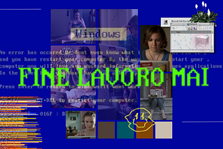 Fine lavoro mai