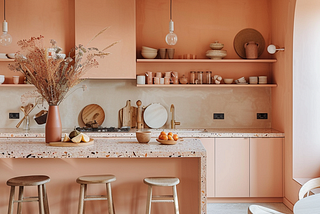 “Peach Fuzz Perfection: Elevating Your Interior Design with Pantone 2024’s Color Trend by The KAP…