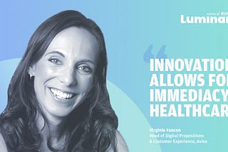 Aviva’s Virginie Faucon: Innovation Allows for Immediacy in Healthcare